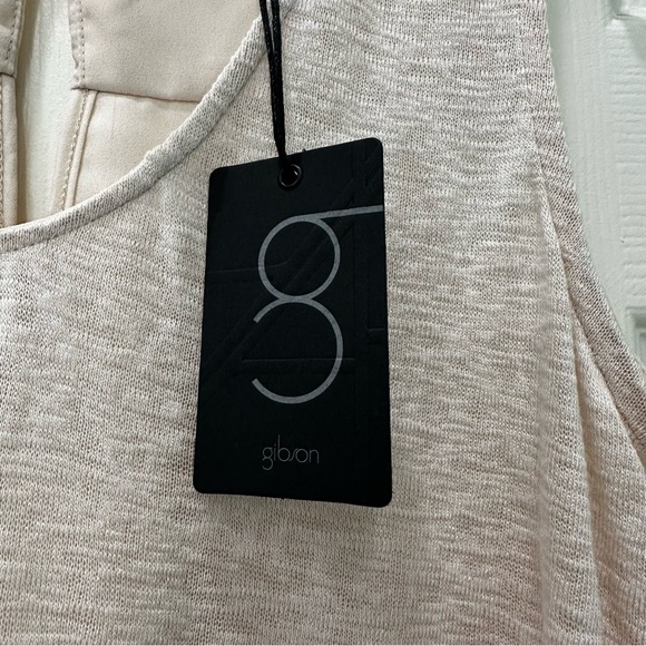 Gibson Cream Sleeveless Tank Top - Picture 3 of 5